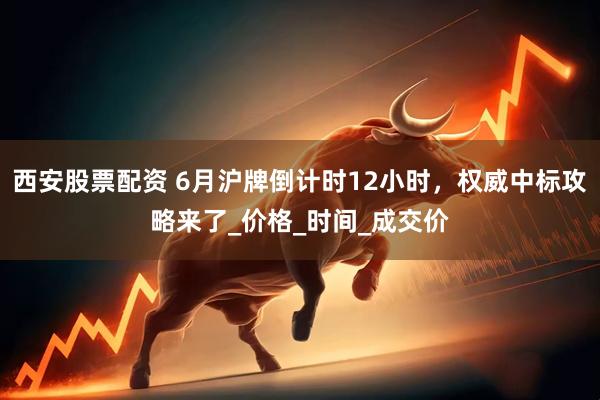 西安股票配资 6月沪牌倒计时12小时，权威中标攻略来了_价格_时间_成交价